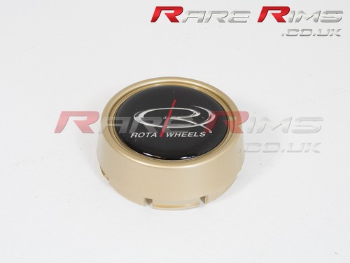 Rota alloys centre cap - cap, gold