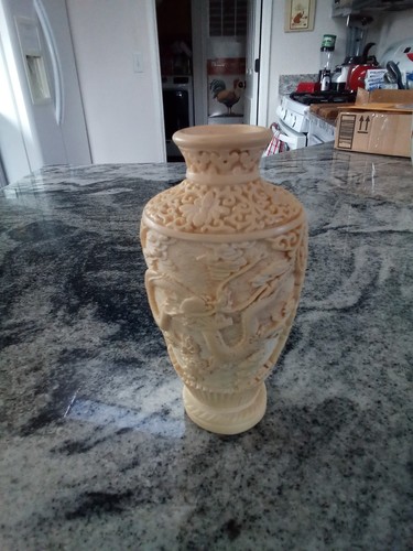 Vtg chinese dragon - chinese, carved