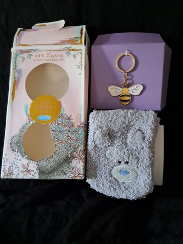 Bee key ring and tatty - key,