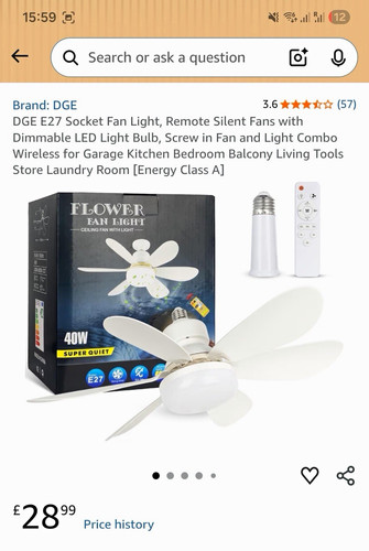 Dge 40w led ceiling - led,