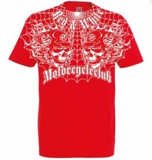 Hells Angels Stand 81 Big Red Machine T-Shirt MOTORCYCLECLUB Allover NEW RED