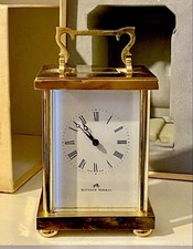 Stunning High Quality Large Striking Carriage Clock By Matthew Norman  , Boxed