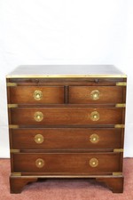 Lovely Mahogany And Brass