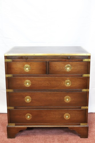 Lovely mahogany and brass - and,