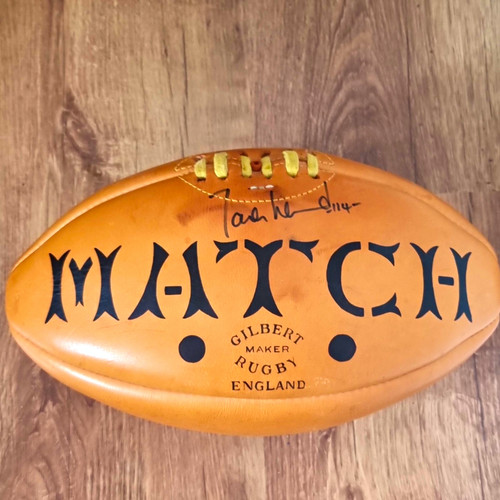 Signed rugby ball from 2007 - ball,