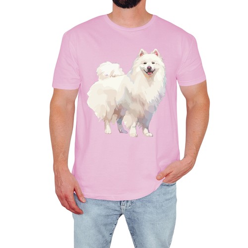 Cute samoyed mens shirt - cute,