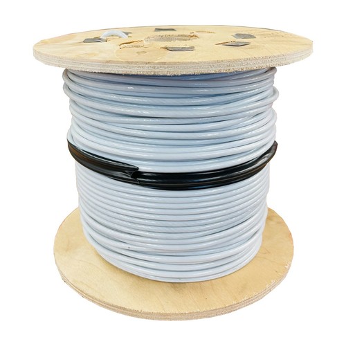 Galvanised wire rope white pvc - galvanised,