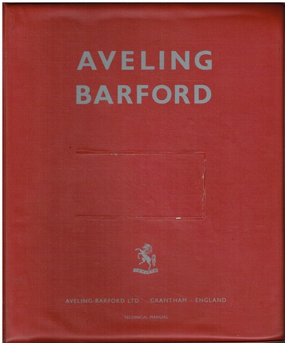 Aveling barford ts175 ts200 - aveling,