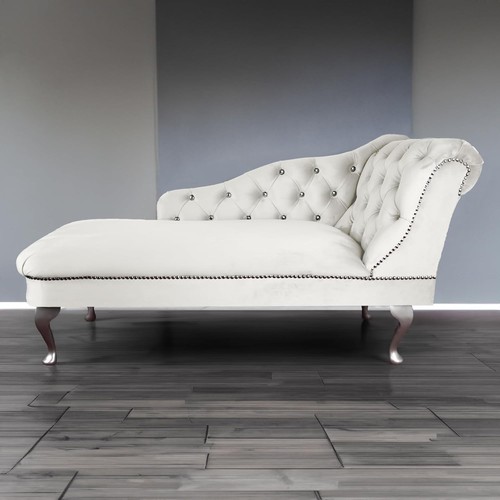 Velvet chaise lounge sofa - velvet,