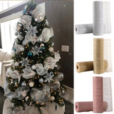 Christmas Tree Mesh Ribbon 10