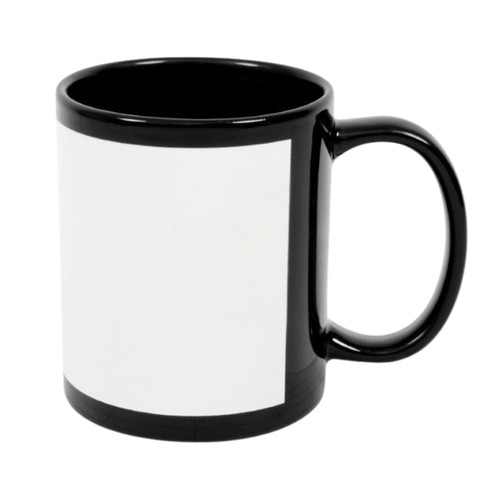 11oz black panel sublimation - 11oz,