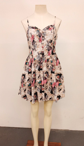 Hell bunny flamingo skull - bunny,