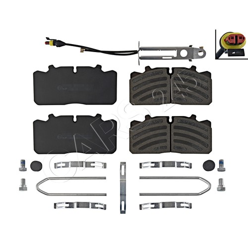 Febi rear front disc brake - febi, pad