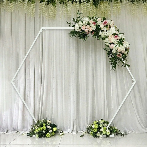 Indoor outdoor hexagon wedding - indoor,