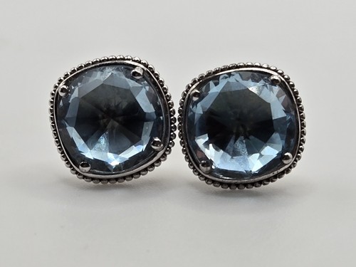 Tacori 925 and 18k blue - and, topaz
