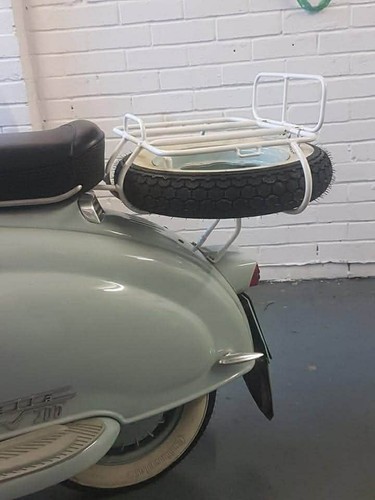 Lambretta trombone rack spare - lambretta, rack/spare