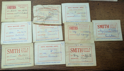 Smiths watch parts new - smiths, parts,