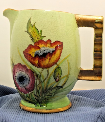 Carlton ware large green - ware,
