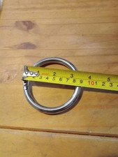 Large Stainless Steel Bull Cow Cattle Nose Ring Husbandry Accessory Tools