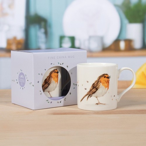 Robin mug fine china the - -,