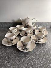Vintage - J G Meakin Sol-  NIGHTCLUB  - 15 Piece Coffee / Tea Set
