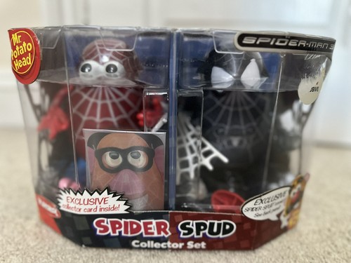 Potato head spider man - head, spider-man