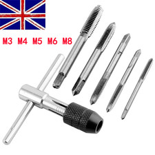 6pcs TAP WRENCH & CHUCK SET