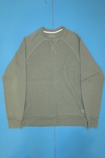 ALBAM towelling green sweatshirt - size small