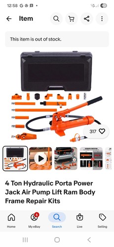 Ton hydraulic porta power - 4,