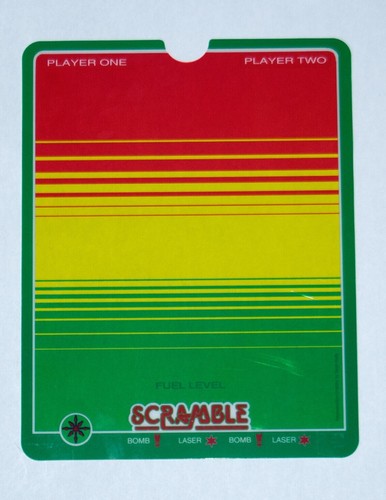 Vectrex scramble overlay new - vectrex,