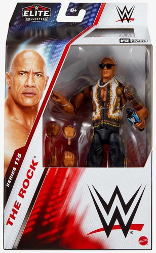 The rock wwe - elite, collection