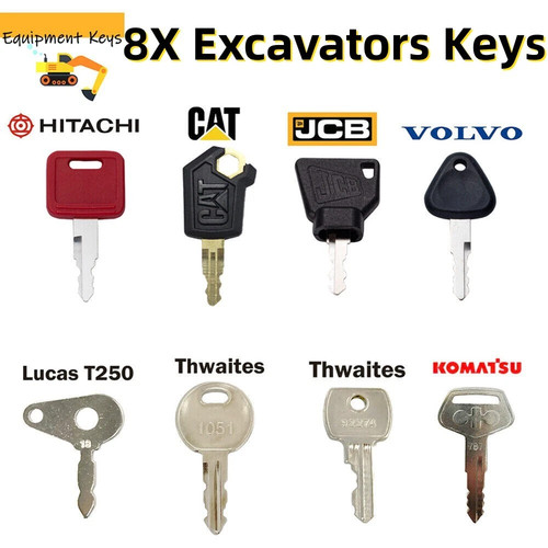 Master plant key excavator - master,