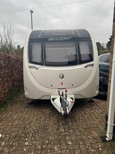touring caravan fixed bed 4