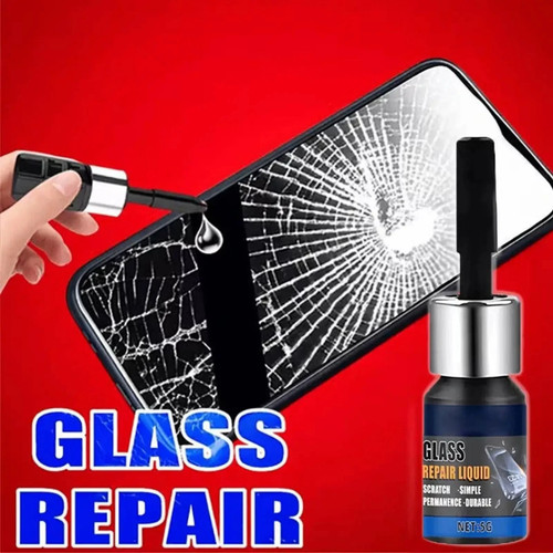 Glass repair liquid kit - glass,