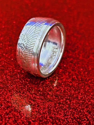 Silver ring crafted from - ring,