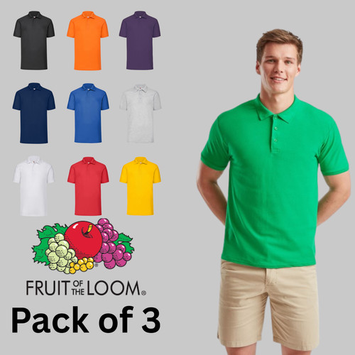 Pack fruit the loom plain - 3,