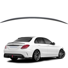 Rear Spoiler For 2015-2018 Mercedes-Benz C-Class W205 Saloon Gloss Black