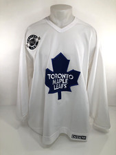 TORONTO MAPLE LEAFS / CCM / CENTER ICE Embroidered Vintage XL Jersey