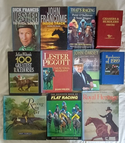 Horse racing books bundle - books,