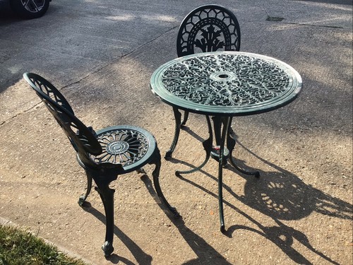 Round aluminium patio garden - round, patio/garden