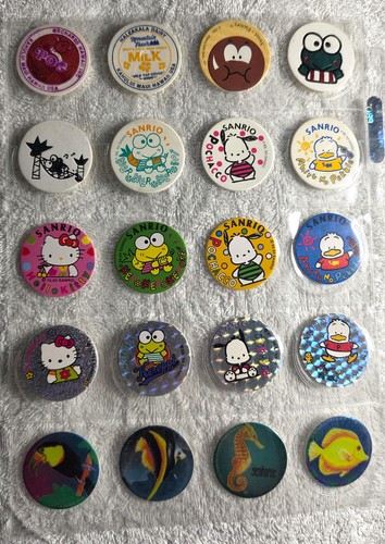 Vintage 90s sanrio pogs - vintage,