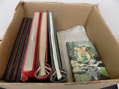 Stamps box lot qeii - lot,