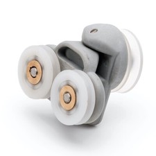 Pack of 4 x  Shower Door Rollers/Runners/Wheels 19mm  Diameter grooved wheel L3