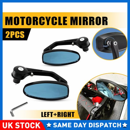Motorcycle rearview bar - 7/8",
