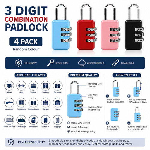 Pack digit combination - 4,