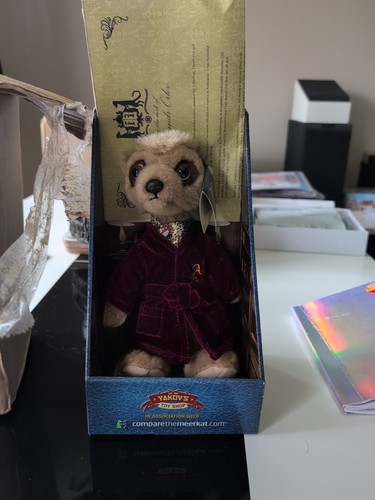 Yakovs toy shop meerkat - yakovs, with