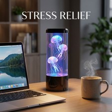 LED Jellyfish Lamp 8 Colour