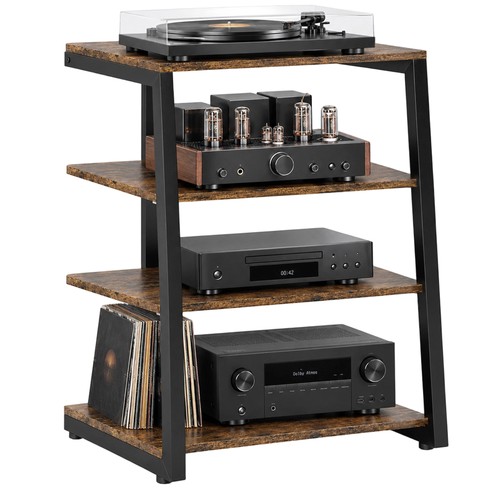 Homcom hifi rack stand - rack, w/
