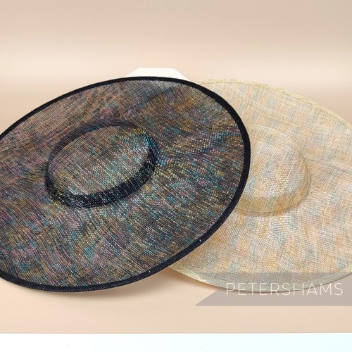 Rainbow lurex sinamay - rainbow,