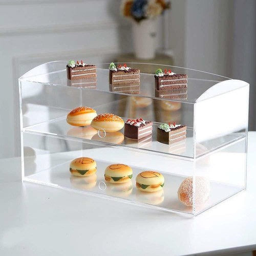 Acrylic bakery pastry display - pastry,